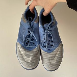 Nike Fitsole Lite Blue and Gray Running Shoes Women’s 8.5